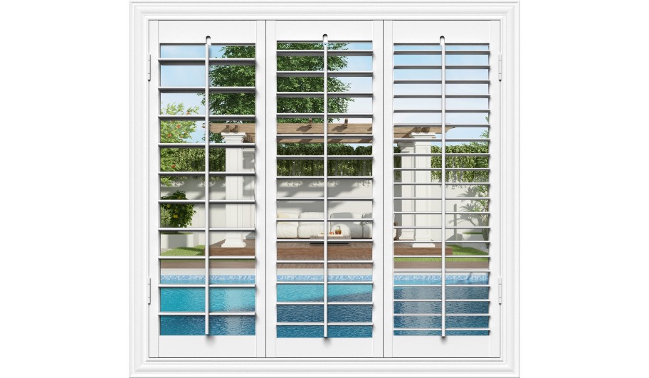 Louver sizes for shutters